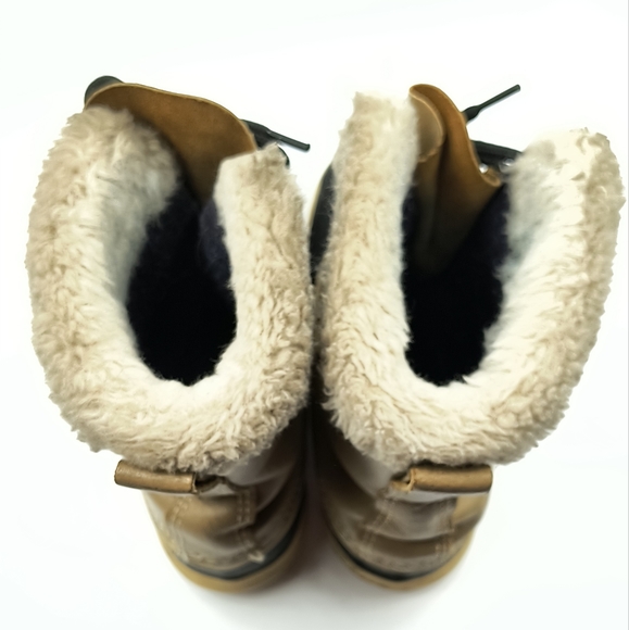 SOREL Manitou Vintage Winter Snow Boots Size 5 Made in Canada Wool Lined - Picture 4 of 7